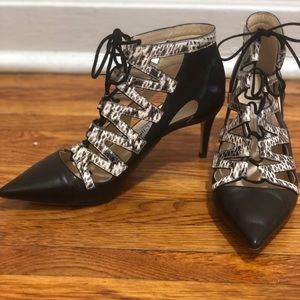 Jimmy Choo 37 Lace Up Pumps